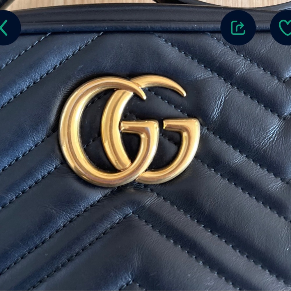 Gucci GG Marmont Black Crossbody - Picture 2 of 5
